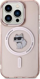 Karl Lagerfeld Karl Lagerfeld KLHMP14XHFCCNOP iPhone 14 Pro Max 6.7" różowy/pink hardcase IML Choupette MagSafe 3