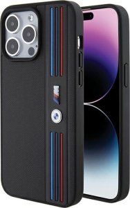 BMW Etui BMW BMHCP15L22PPMK Apple iPhone 15 Pro Tricolor M Collection czarny/black 1