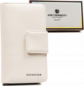 Peterson Duży, pionowy portfel damski ze skóry ekologicznej - Peterson NoSize 1