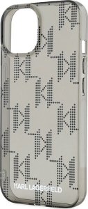 Karl Lagerfeld Etui Karl Lagerfeld KLHCP15SHKDPNSK Apple iPhone 15 / 14 / 13 hardcase IML Mono KL Pattern & Cord czarny/black 5