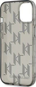 Karl Lagerfeld Etui Karl Lagerfeld KLHCP15SHKDPNSK Apple iPhone 15 / 14 / 13 hardcase IML Mono KL Pattern & Cord czarny/black 6