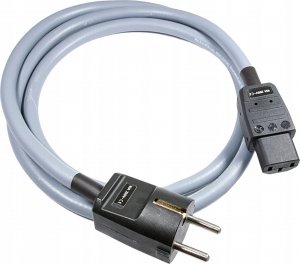 Kabel zasilający Melodika Melodika MDP05G PrzewĂłd zasilajÄcy z uziemieniem (sieciowy) 3x2,5mm2 (Schuko-IEC C13) Gunmetal - 0,5m 5