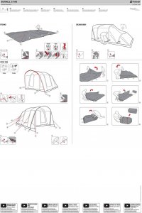 Namiot turystyczny Outwell Namiot 5-osobowy Outwell Sunhill 5 Air Uniwersalny 15