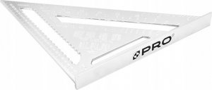 PRO Kątownik ALUMINIOWY STOLARSKI Z PODSTAWĄ 300MM 9
