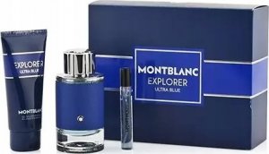 Mont Blanc MONT BLANC SET (EXPLORER ULTRA BLUE EDP/S 100ML + TRAVEL SPRAY 7,5ML  + SHOWER GEL 100ML) 1