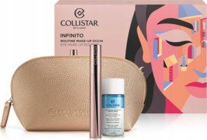 Collistar COLLISTAR SET (MASCARA INFINITO EXTRA BLACK MASCARA + BI-PHASE MAKE-UP REMOVER SOLUTION 35 ML + POUCH) 1
