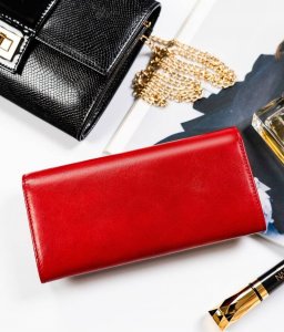 Nicole Duży, pojemny portfel damski ze skóry naturalnej - Nicole NoSize 4