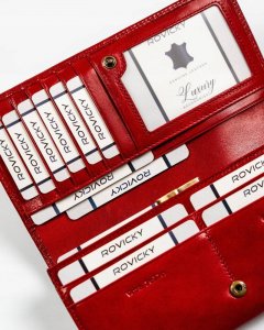 Nicole Duży, pojemny portfel damski ze skóry naturalnej - Nicole NoSize 7