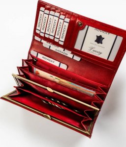 Nicole Duży, pojemny portfel damski ze skóry naturalnej - Nicole NoSize 8