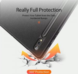 Etui na tablet Dux Ducis Etui Dux Ducis Domo składane z miejscem na rysik do Samsung Galaxy Tab S9 Plus czarne 2