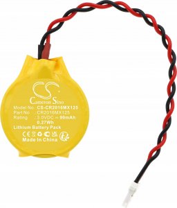 Bateria Cameron Sino Bateria Bios Cmos Do Podtrzymania Pamięci Cr2016 Z Przewodem Do Ibm Lenovo / Cs-cr2016mx125 6