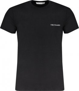 Trussardi T-SHIRT MĘSKI Z KRÓTKIM RĘKAWEM TRUSSARDI CZARNY L 1