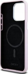 DKNY DKNY Liquid Silicone Small Metal Logo MagSafe - Etui iPhone 14 Pro Max (różowy) 7