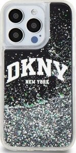 DKNY DKNY Liquid Glitter Big Logo - Etui iPhone 13 Pro (czarny) 1