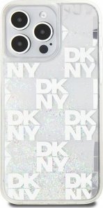DKNY DKNY Liquid Glitter Multilogo - Etui iPhone 15 Pro Max (biały) 1