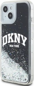 DKNY DKNY Liquid Glitter Big Logo - Etui iPhone 15 / 14 / 13 (czarny) 2