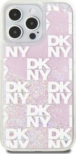 DKNY DKNY Liquid Glitter Multilogo - Etui iPhone 15 Pro Max (różowy) 1