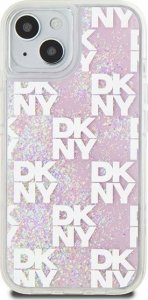 DKNY DKNY Liquid Glitter Multilogo - Etui iPhone 15 / 14 / 13 (różowy) 1