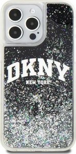 DKNY DKNY Liquid Glitter Big Logo - Etui iPhone 13 Pro Max (czarny) 1