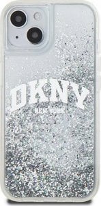 DKNY DKNY Liquid Glitter Big Logo - Etui iPhone 15 / 14 / 13 (biały) 1