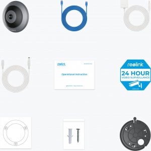 Kamera IP Reolink Reolink | 360° Panoramic Indoor Fisheye Camera | Fisheye Series W520 | Fisheye | 6 MP | 1.98mm/F2.0 | H.265 | MicroSD, max. 256 GB 12