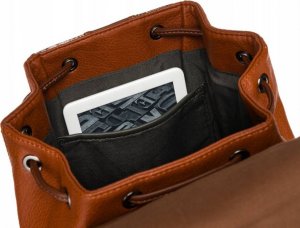 David Jones Plecak damski ze skóry ekologicznej z klapką - David Jones NoSize 7