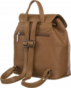 David Jones Plecak damski ze skóry ekologicznej z klapką - David Jones NoSize 3