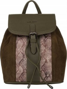 David Jones Plecak damski ze skóry ekologicznej z klapką - David Jones NoSize 2