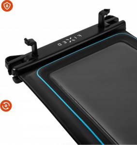Fixed Etui wodoszczelne Float Max do iPhone przeźroczyste/czarne 11