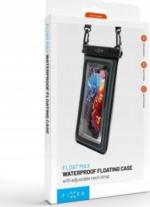 Fixed Etui wodoszczelne Float Max do iPhone przeźroczyste/czarne 14