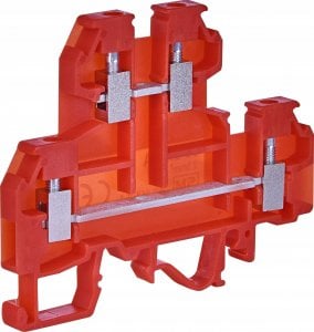 Etipo Złączka gwintowa ETI Polam 003901245 piętrowa, plus 2.5mm2 czerwona VS 2,5 NA + 1