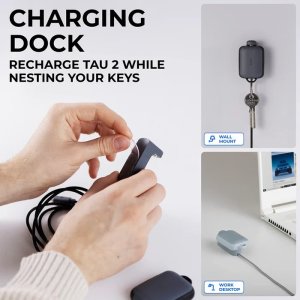 Powerbank Rolling Square TAU2 2000mAh Szary 2
