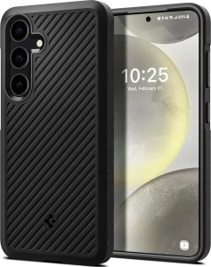 Spigen Etui do Samsung Galaxy S24 Spigen Core Armor Case pancerne futerał pokrowiec obudowa Matte Black + Szkło 1