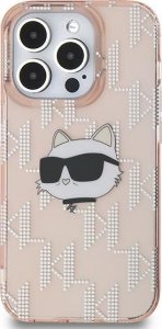Karl Lagerfeld Karl Lagerfeld KLHCP14XHKLPCHP iPhone 14 Pro Max 6.7" różowy/pink hardcase IML Choupette Head & Monogram 3