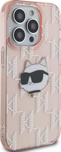 Karl Lagerfeld Karl Lagerfeld KLHCP14XHKLPCHP iPhone 14 Pro Max 6.7" różowy/pink hardcase IML Choupette Head & Monogram 4