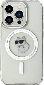 Karl Lagerfeld Karl Lagerfeld KLHMP14LHFCCNOT iPhone 14 Pro 6.1" przezroczysty/transparent hardcase IML Choupette MagSafe 3