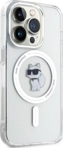 Karl Lagerfeld Karl Lagerfeld KLHMP14LHFCCNOT iPhone 14 Pro 6.1" przezroczysty/transparent hardcase IML Choupette MagSafe 4