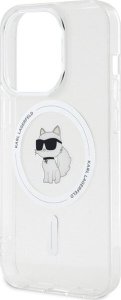 Karl Lagerfeld Karl Lagerfeld KLHMP14LHFCCNOT iPhone 14 Pro 6.1" przezroczysty/transparent hardcase IML Choupette MagSafe 6