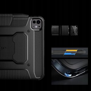 Etui na tablet Spigen Spigen Rugged Armor Pro - Etui do iPad Pro 11” (M4, 2024) (Black) 15