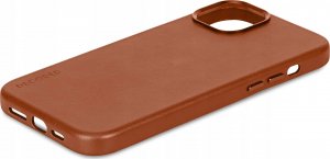 Decoded Decoded Leather Backcover for iPhone 15 Tan 1