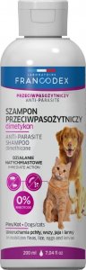 Francodex FRANCODEX PL Szampon dla psa i kota przeciw pasożytom, z dimetykonem 200 ml 1