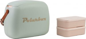 Lodówka turystyczna Polarbox Polarbox 6L Urban Classic Matcha-Gold 1