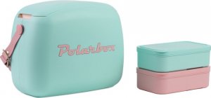 Lodówka turystyczna Polarbox Polarbox 6L Summer Pop Cyan-Rosa 1