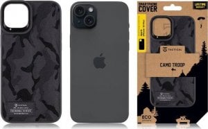 Tactical Tactical Camo Troop Cover for Apple iPhone 15 Plus Black standard 1