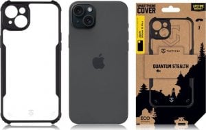 Tactical Tactical Quantum Stealth Cover for Apple iPhone 15 Clear/Black standard 1