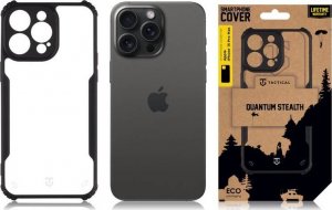 Tactical Tactical Quantum Stealth Cover for Apple iPhone 15 Pro Max Clear/Black standard 1