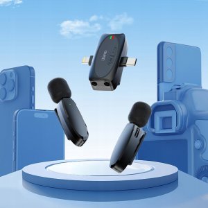 Mikrofon Ulanzi 2x Mikrofon Bezprzewodowy Ulanzi 3w1 - Usb Type-c Iphone Lightning 3,5mm / V6 6