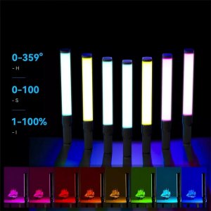 Lampa błyskowa Ulanzi Lampa Led Rgb Ulanzi Miecz Świetlny Tuba Fotograficzna Studyjna Video / Vl360 Rgb / L058gbb1 2