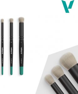 Vallejo : B07990 - Dry Brush Set - (S, M, L) 4