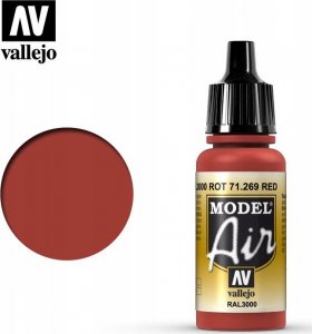 Vallejo Vallejo: 71.269 - Model Air - Red RAL3000 (17 ml) 1